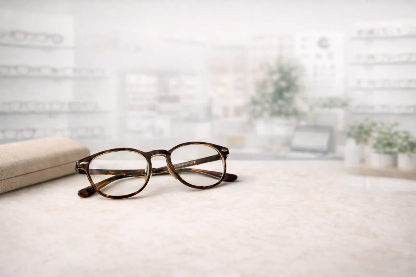 Monture de lunettes optiques VisionPetitLot illustrant la qualité, l’expertise et une vision accessible