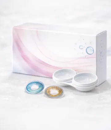 Lentilles de contact de couleur permettant de modifier la teinte des yeux tout en conservant une vision confortable